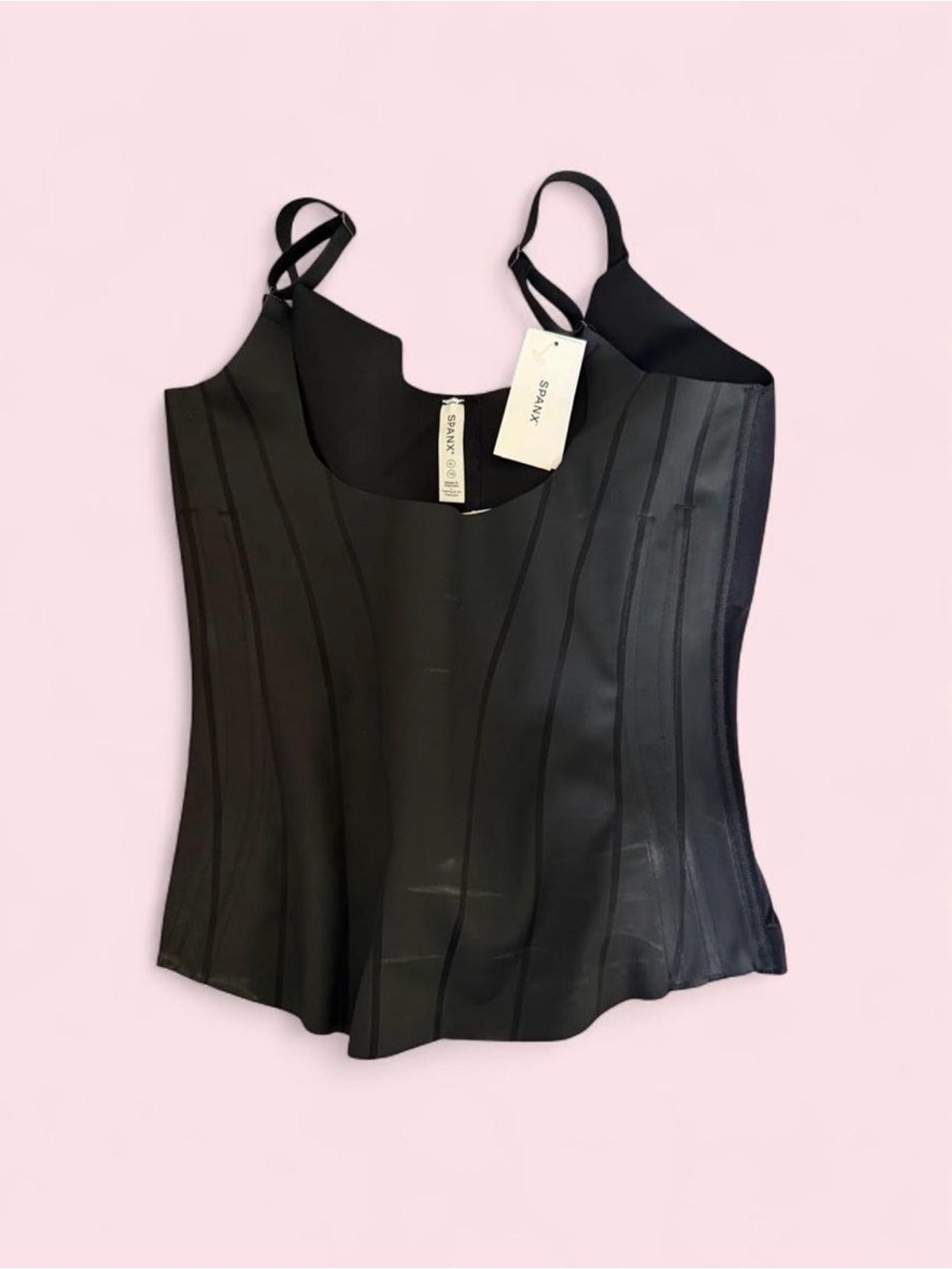 SPANX Black Shaping Bodysuit Tank